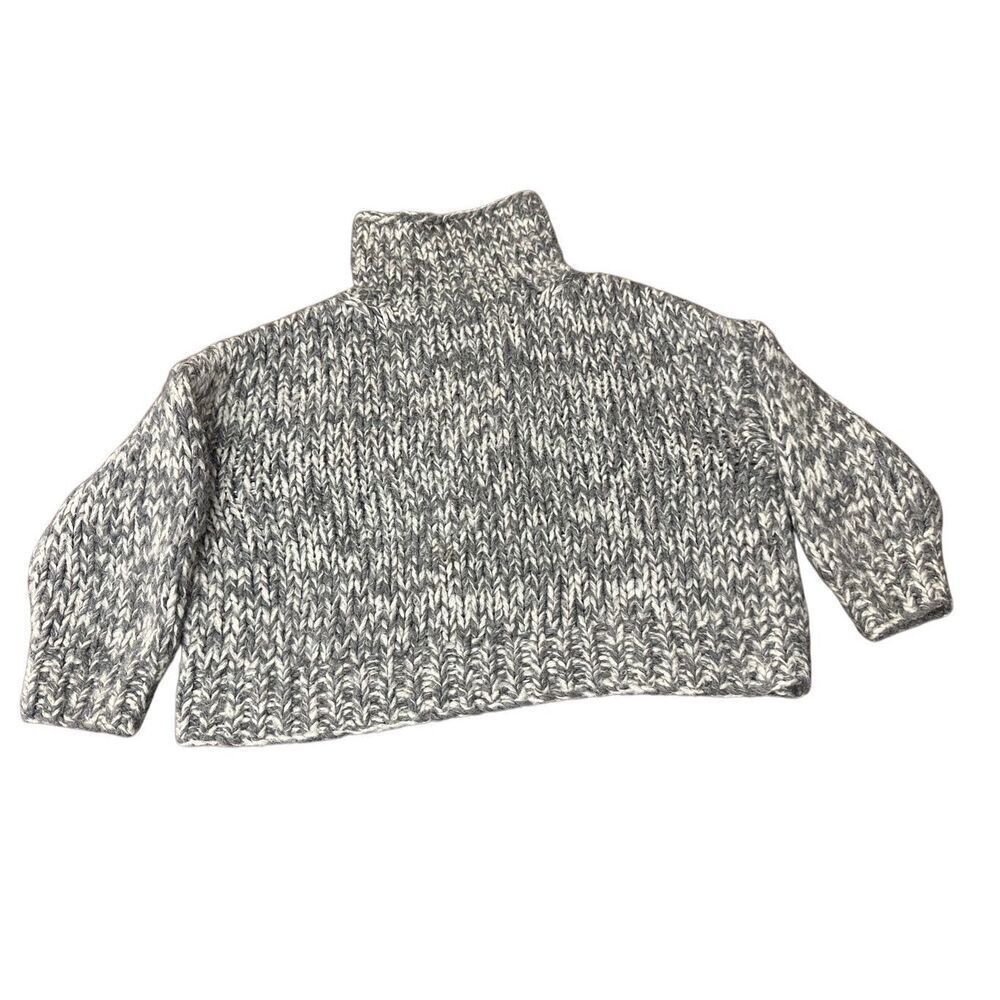 Scanlan Theodore  Grey  Marle Alpaca Wool Sweater size : xl